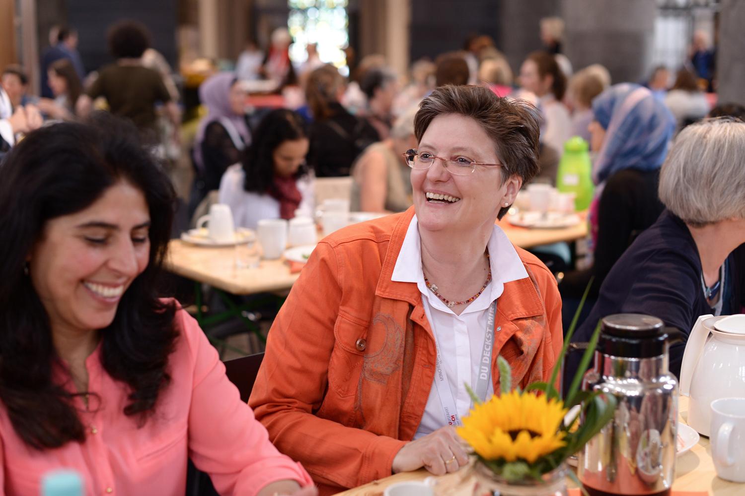 Interreligiöses Frauenfrühstück bei der Heiligtumsfahrt 2014