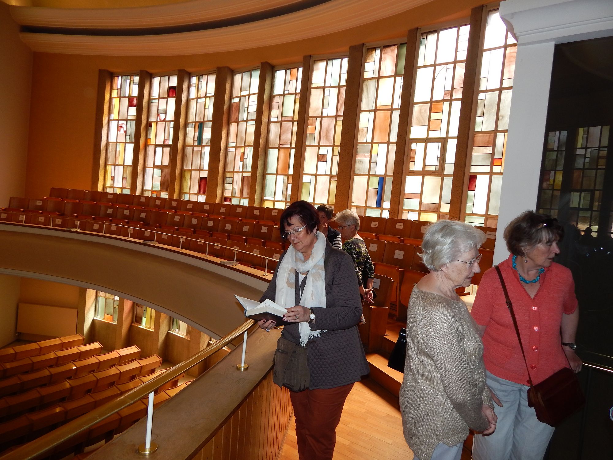 Synagogenbesuch Düsseldorf am 16.4.2015 (c) Frauenseelsorge für die Region Mönchengladbach