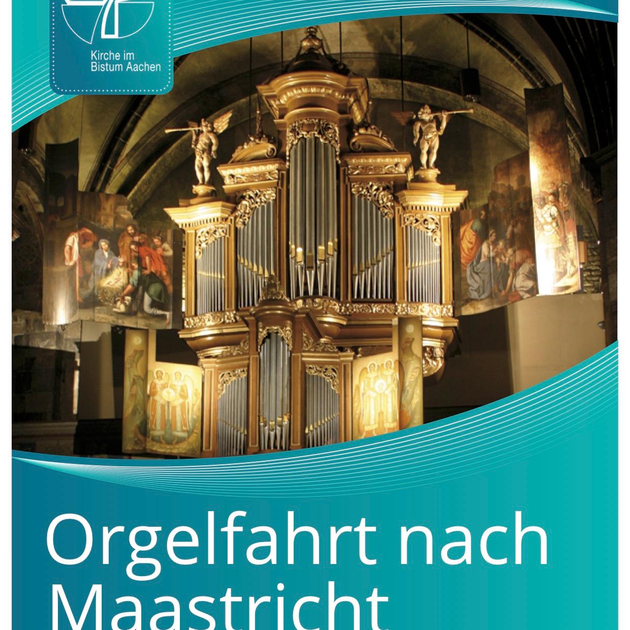 Flyer Orgelfahrt Maastricht 2022 10 29 - Titelseite
