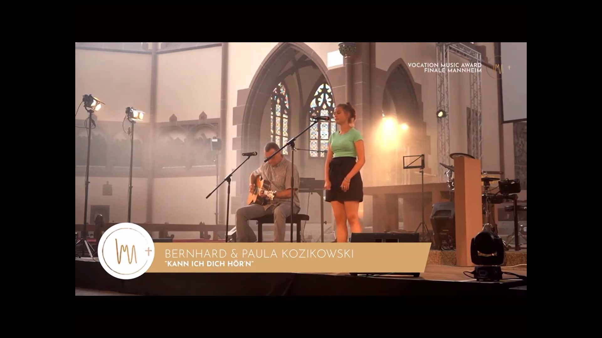 Kann ich dich hör'n - Finale Vocation Award Mannheim Paula und Bernhard Kozikowski