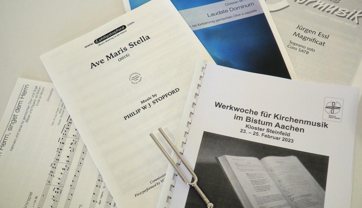 Werkwoche für Kirchenmusik im Bistum Aachen 2023 (c) Andreas Hoffmann