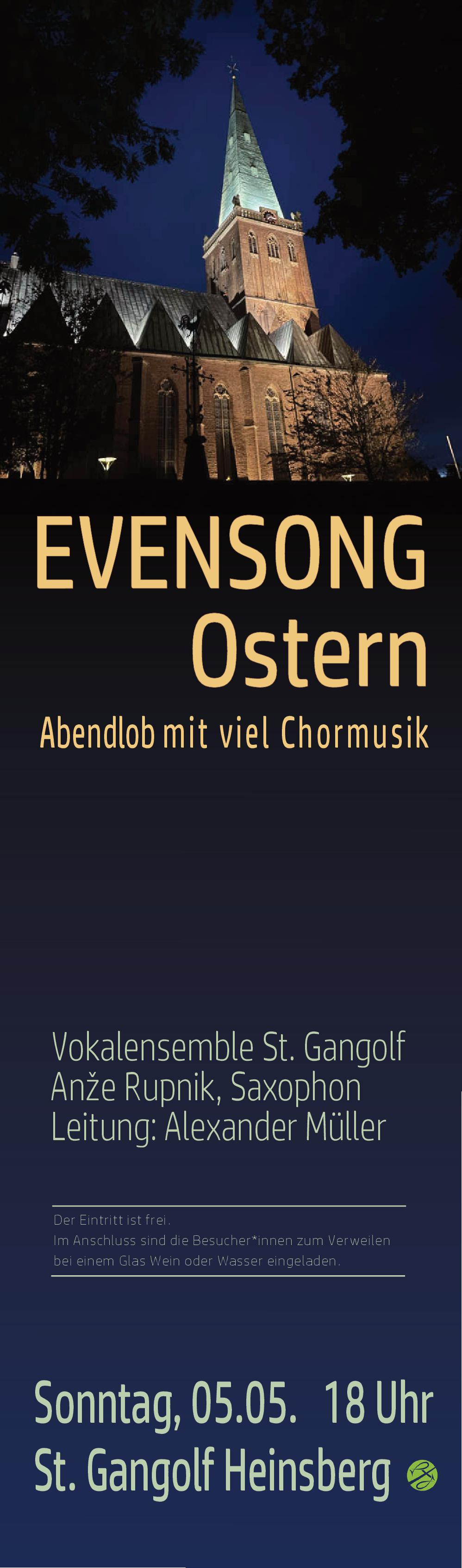 Plakat Evensong Ostern 2024 klein-001 (c) Alexander Müller