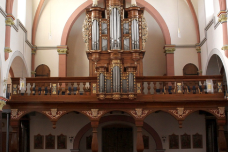 St. Marien Rachtig- Orgelprospekt von 1739