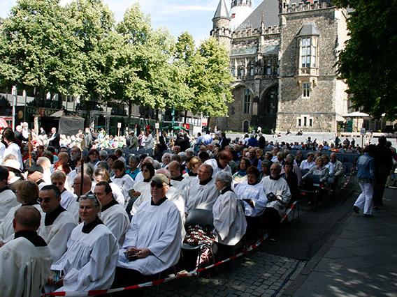 Bilder Heiligtumsfahrt Aachen 2014 Tag der Sakristane