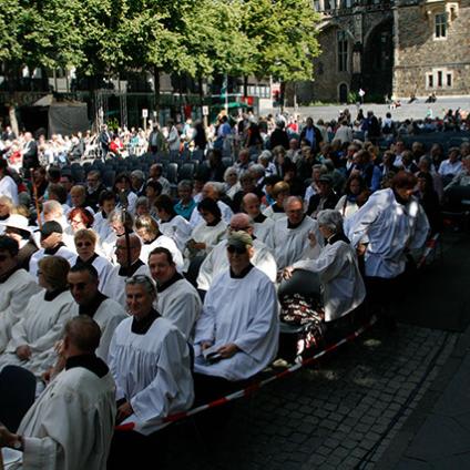 Bilder Heiligtumsfahrt Aachen 2014 Tag der Sakristane (c) Ralph Hövel