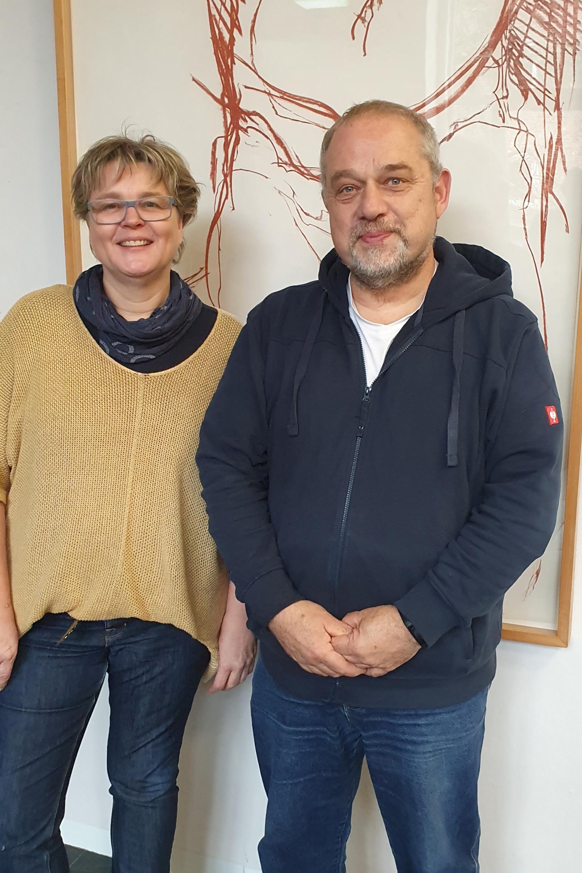 Neues Regionalteam in Mönchengladbach,  Maren Lünendonk, Stefan Franken (c) Ralph Hövel