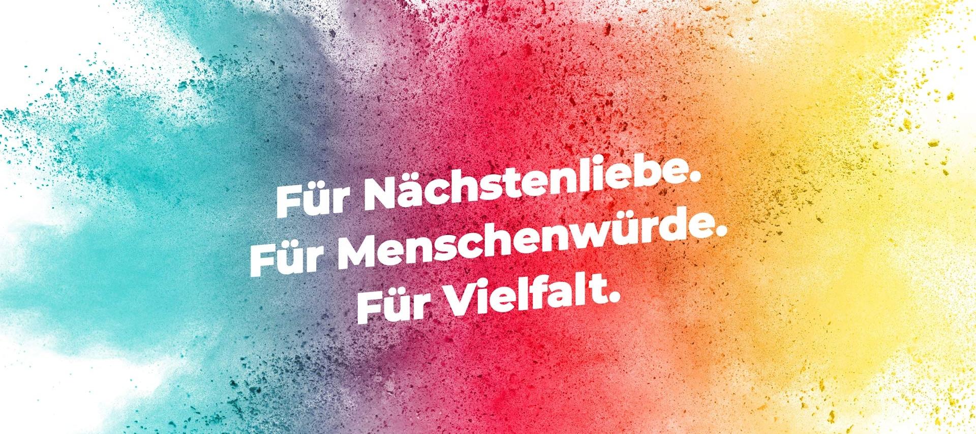 Haltung zeigen: