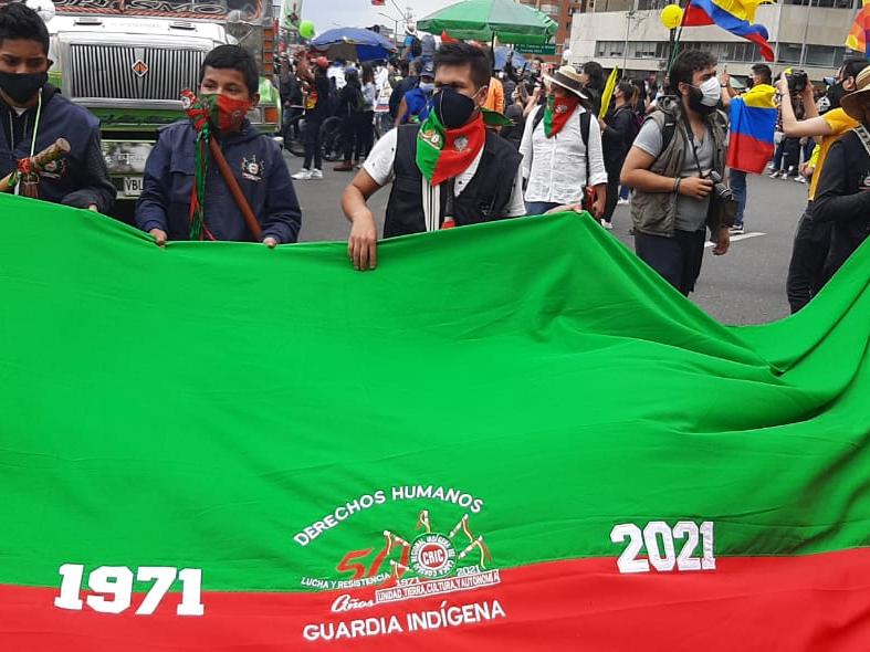 Demonstrationen in Kolumbien