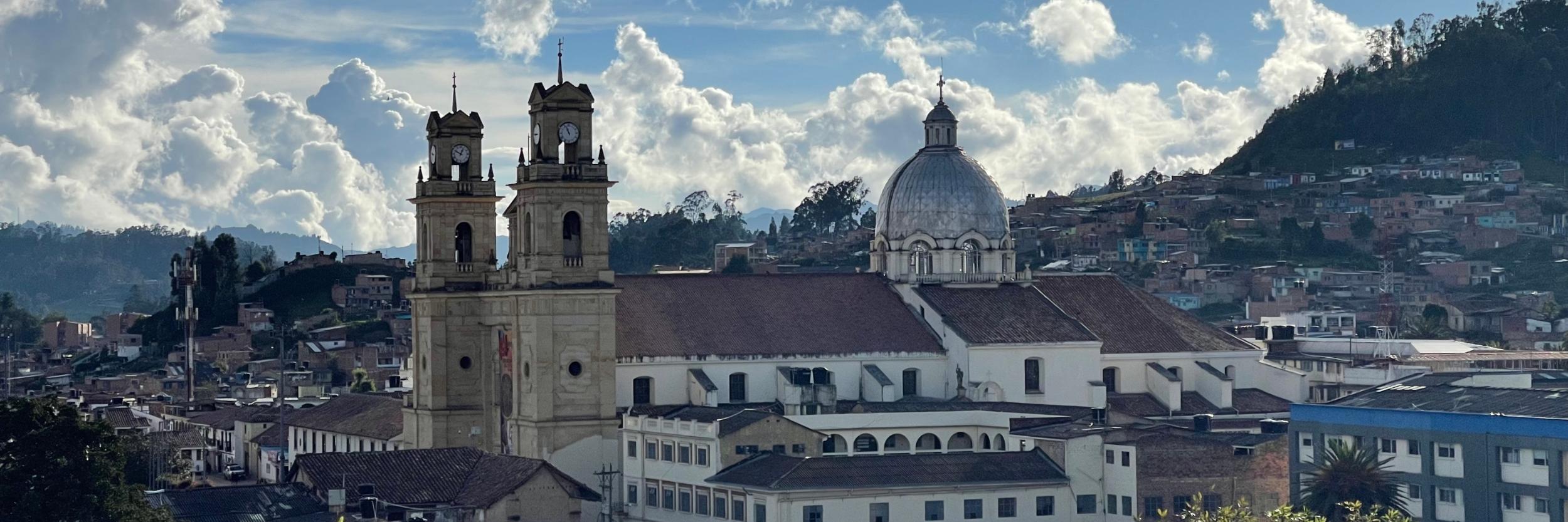 Zentrum von Chiquinquirá mit Wallfahrtsbasilika