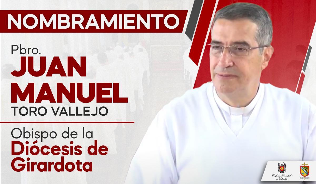 Bischof Juan Manuel Toro Vallejo
