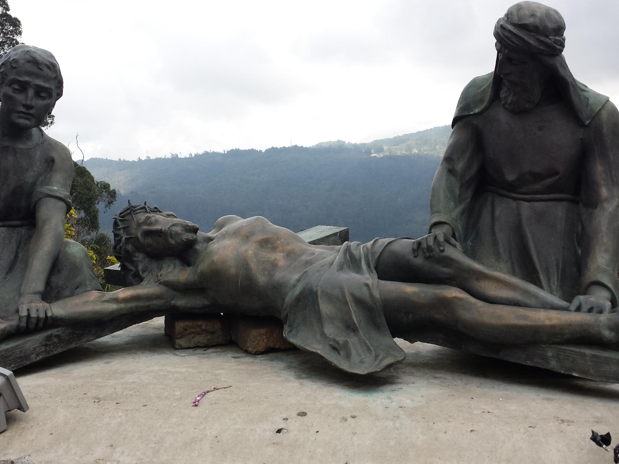 Kreuzigungsfigur auf dem Montserrate, Bogotá