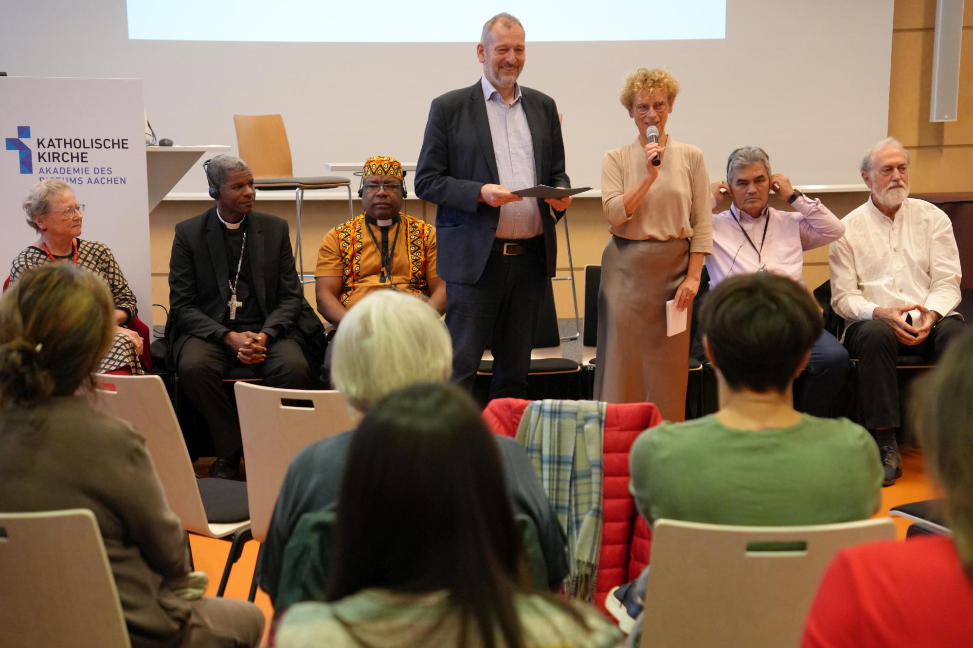 Begrüßung der Teilnehmenden vom Partnerschaftstag.