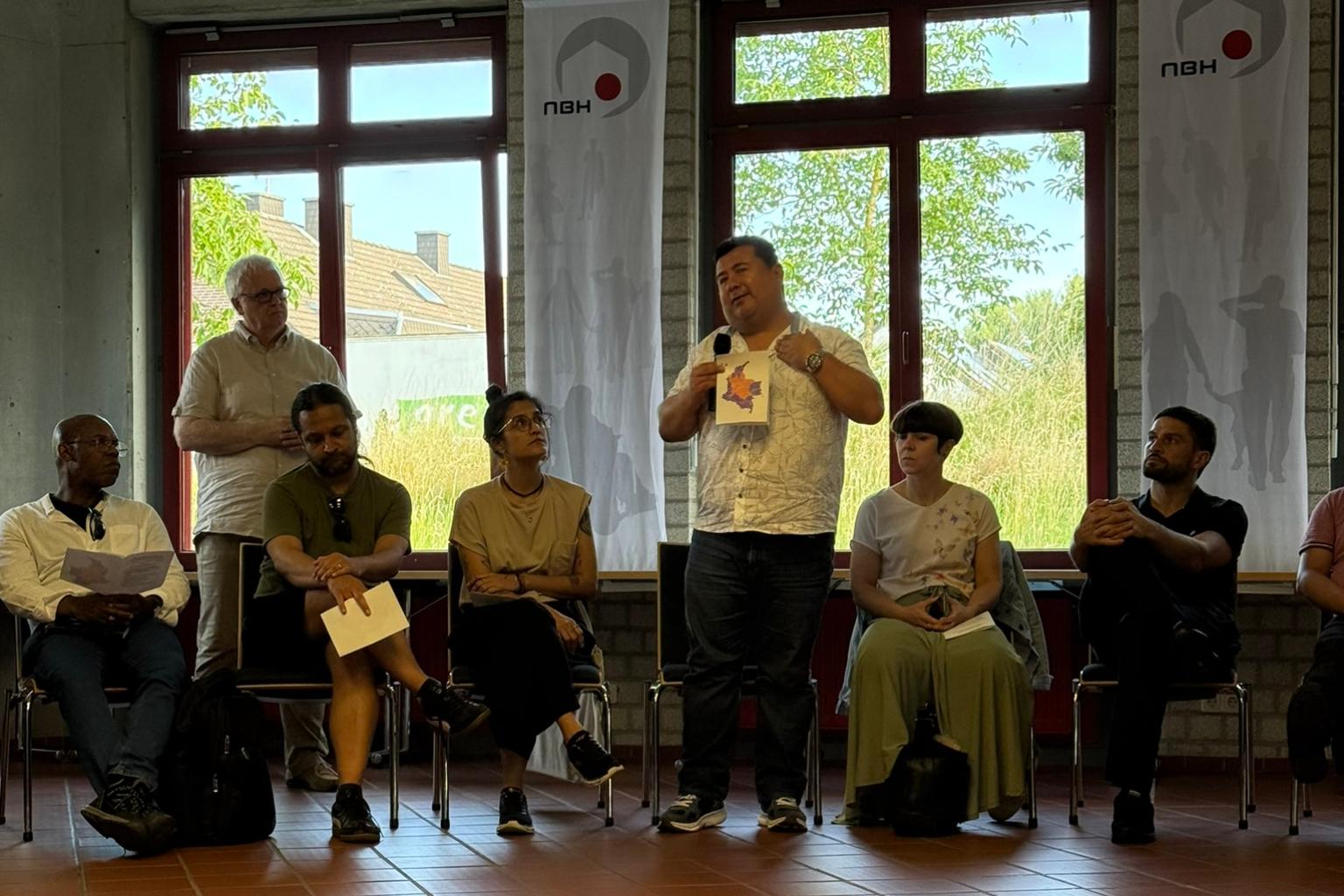 Beim deutsch-kolumbianischen Austausch in Herzogenrath ging es vor allem um die Präsidentschaftswahlen in Kolumbien.