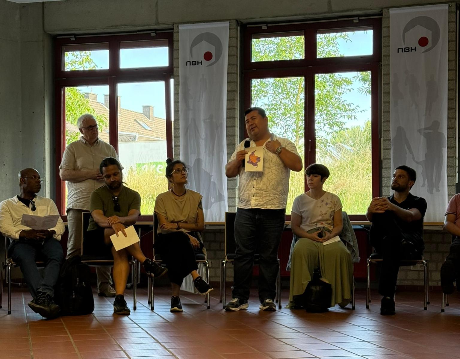 Beim deutsch-kolumbianischen Austausch in Herzogenrath ging es vor allem um die Präsidentschaftswahlen in Kolumbien.