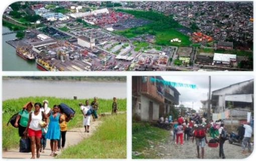 Flüchtlinge aus Buenaventura