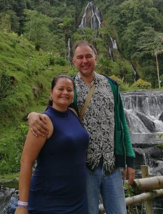 Germán Contreras und Natalia Sandoval