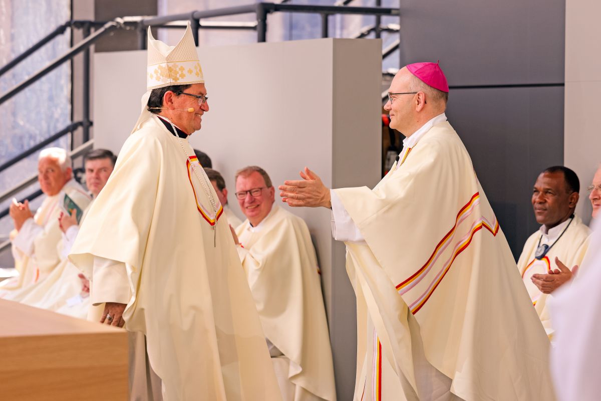 Heiligtumsfahrt 2023: Pilgermesse mit Erzbischof Omar Alberto Sánchez Cubillos OP, 12. Juni. (c) Domkapitel Aachen/Andreas Steindl