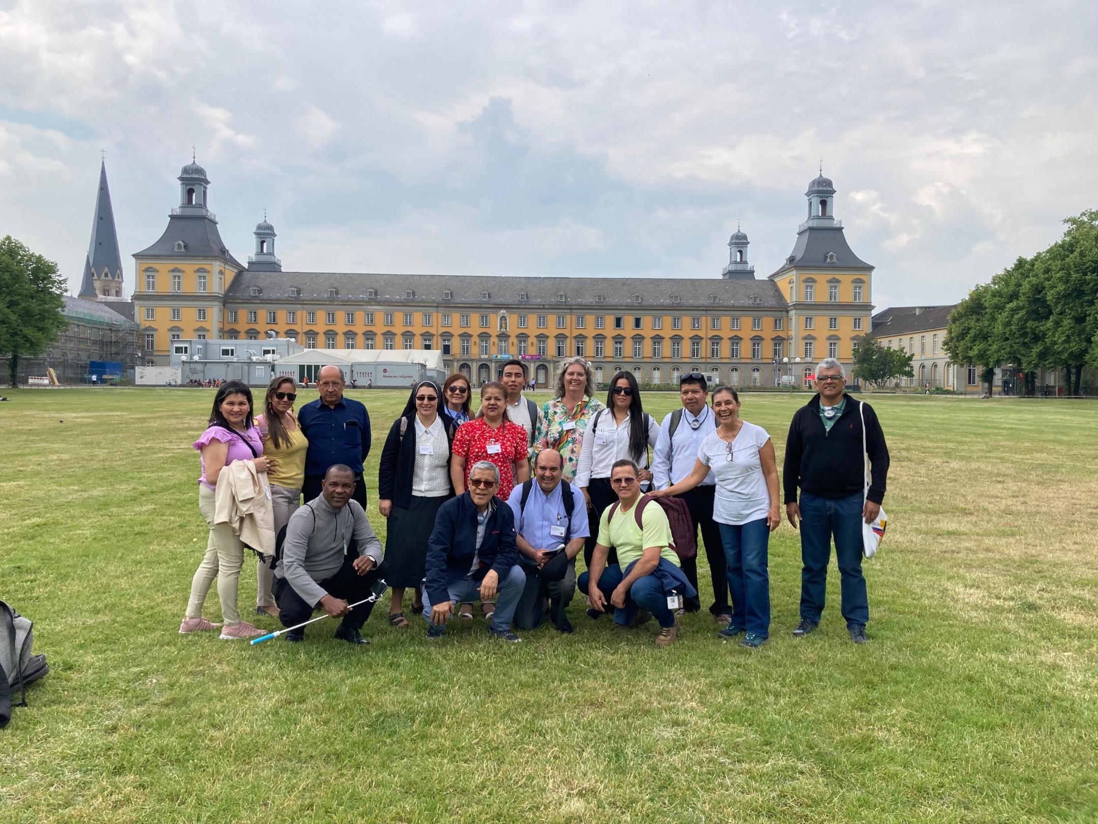Die Delegation aus Kolumbien zu Besuch in Bonn.