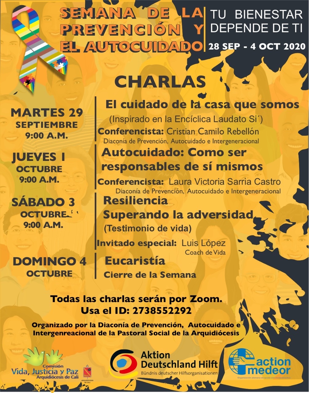 Plakat zur Woche der Prävention und der Selbstsorge