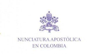 Wappen der Nuntiatur in Bogotá