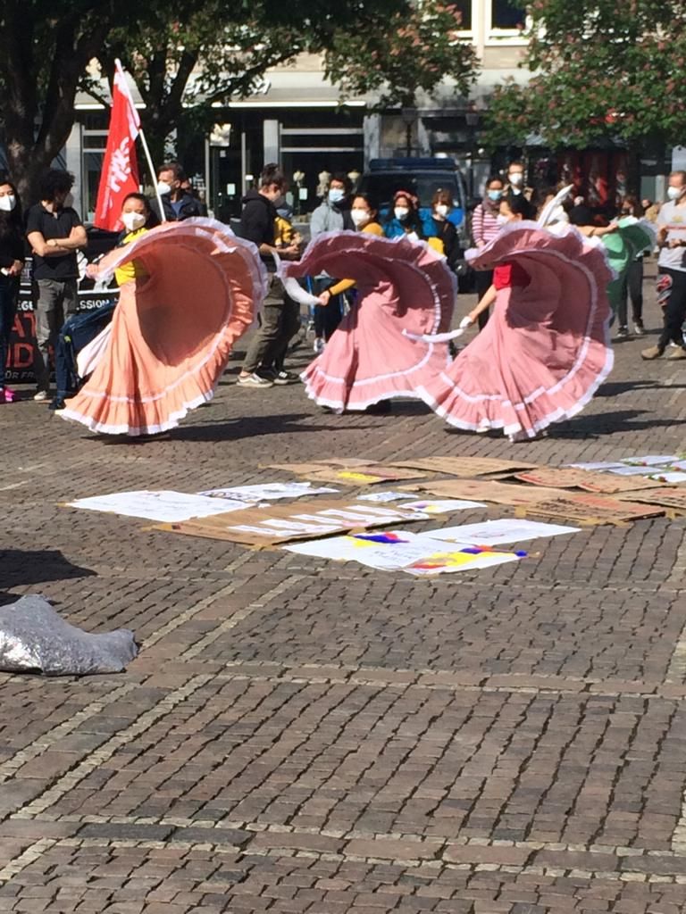 Solidarität mit Kolumbien