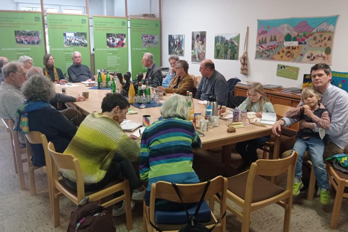 Treffen der Initiative action pro colombia e. V. am 9. April 2022 in Mönchengladbach