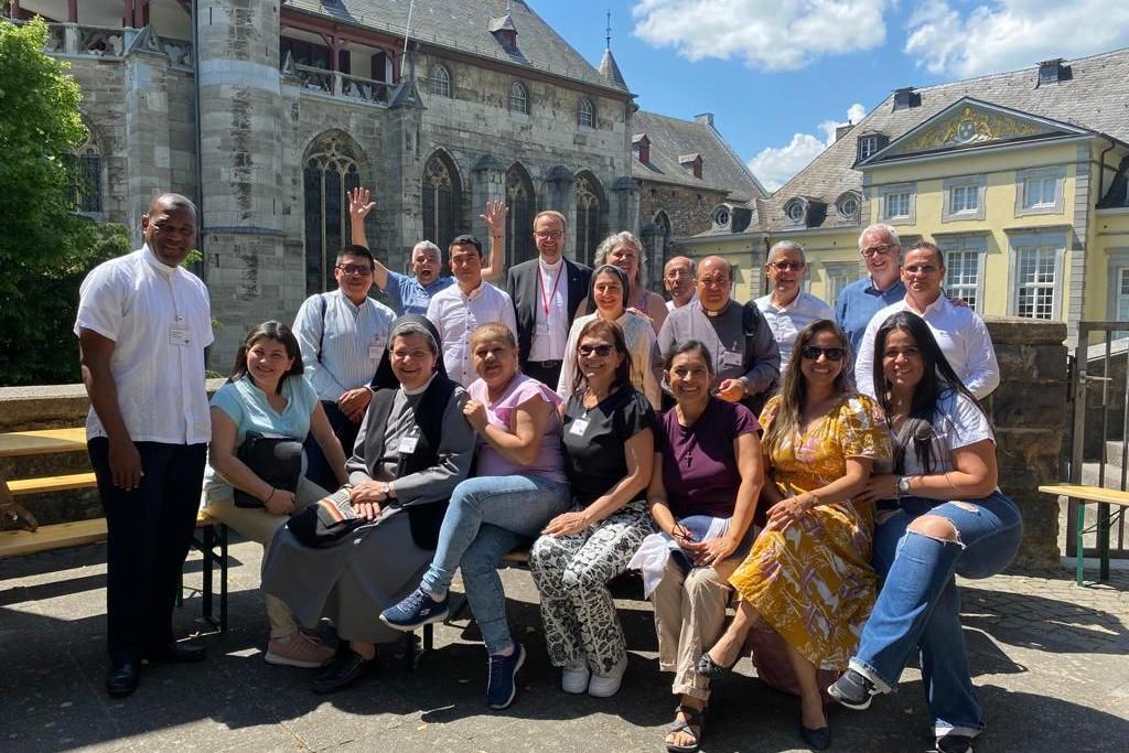 Die kolumbianische Delegation zu Gast im Bistum Aachen.