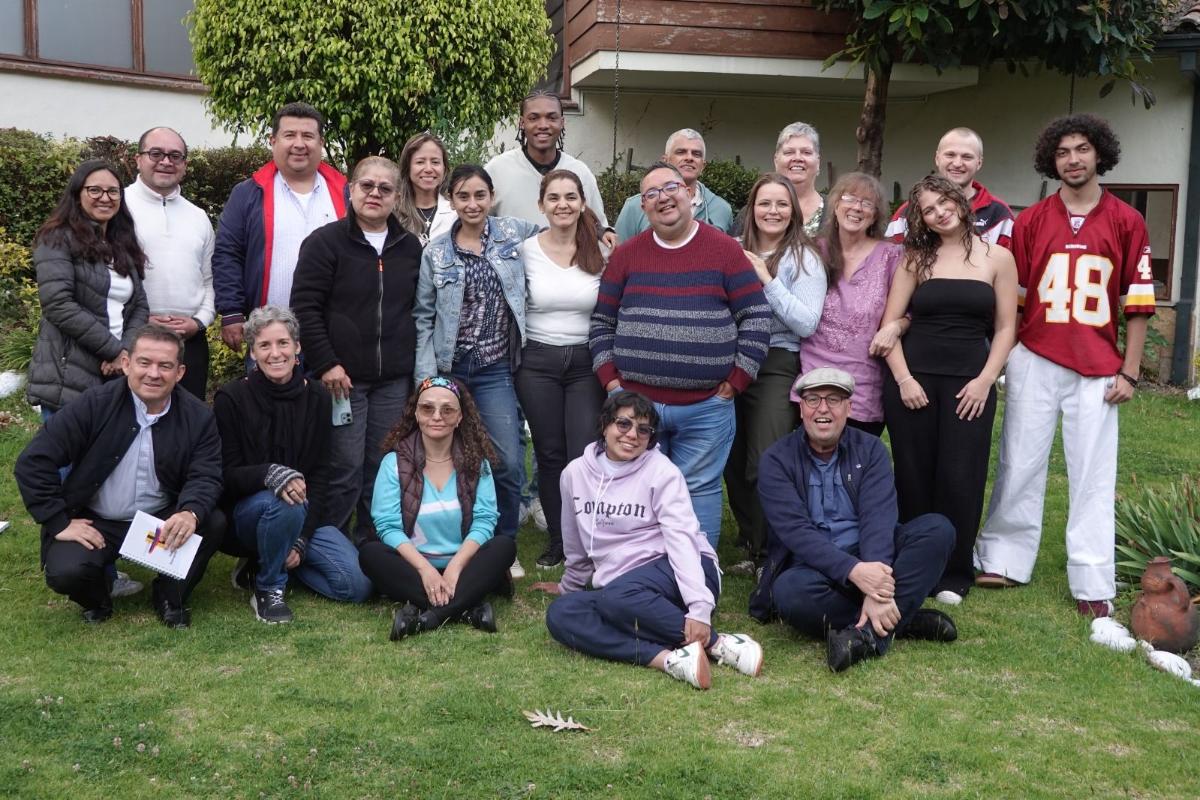 Am jährlichen Präsenztreffen der nationalen Partnerschaftsgruppe in Bogotá nahmen 25 Personen teil.