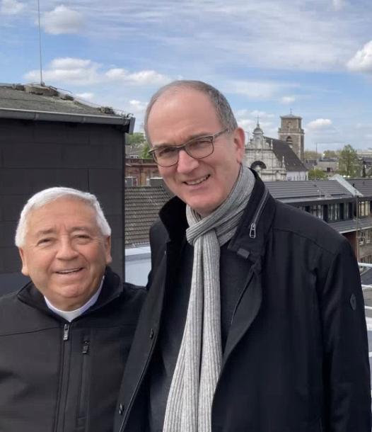 Bischof Guillermo Orozco mit Weihbischof Karl Borsch