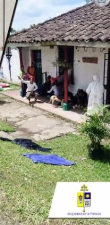 Die Casa de paso im südkolumbianischen Piendamó hat bereits etwa 900 Menschen Herberge und Hilfe geboten.