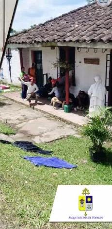 Die Casa de paso im südkolumbianischen Piendamó hat bereits etwa 900 Menschen Herberge und Hilfe geboten.
