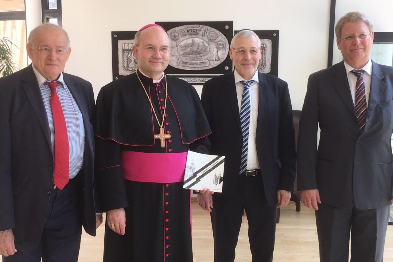 Besuch Jüdische Gemeinde (c) Bistum Aachen / Salvatore DiNoia