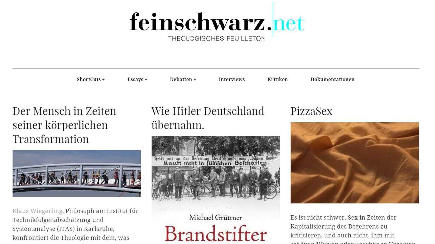 Feinschwarz.net (c) Screenshot / Feinschwarz.net