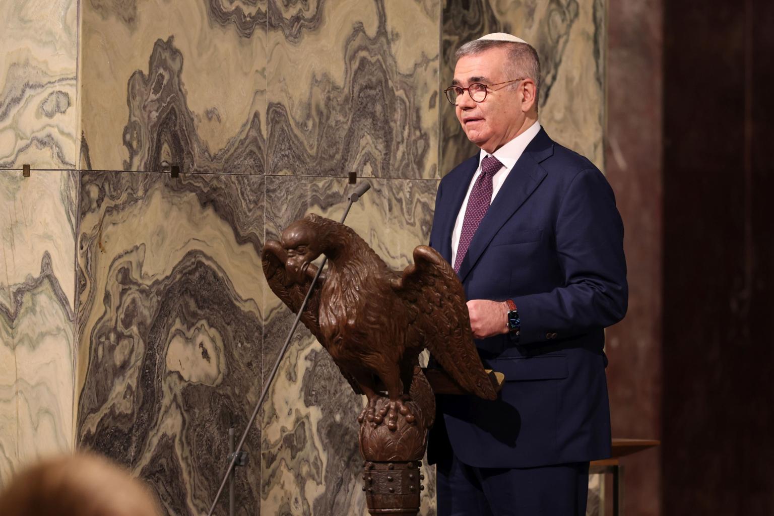 Adrian Flohr, Gemeinderatsvorsitzender der Jüdischen Gemeinde in Düsseldorf (c) Bistum Aachen - Andreas Steindl