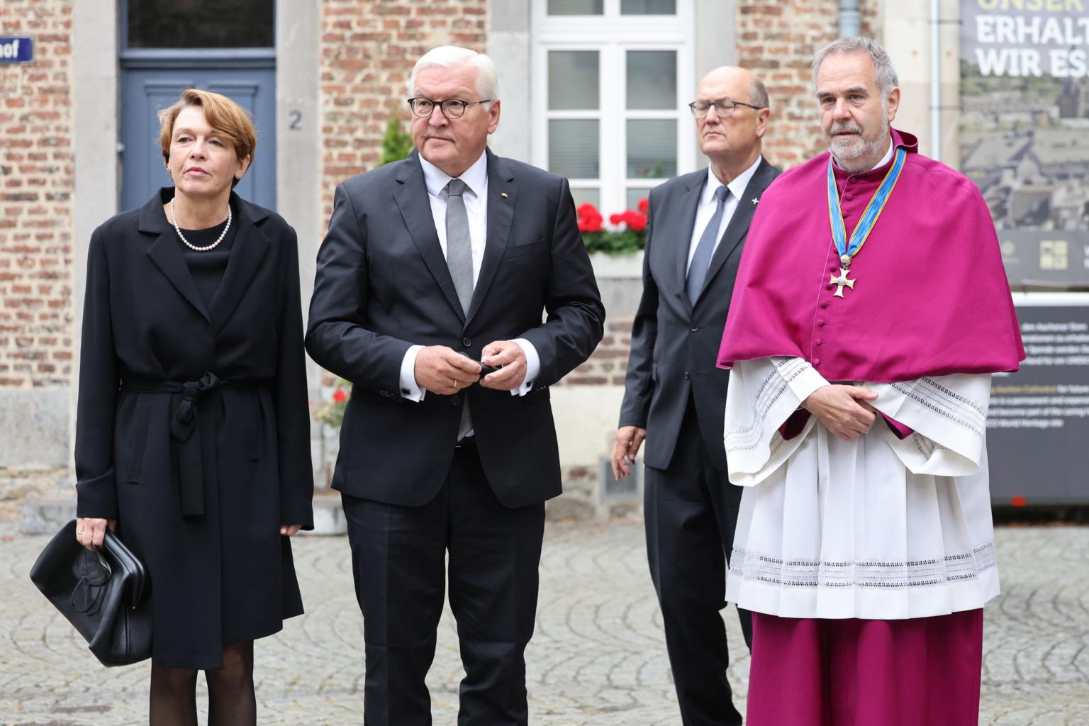 Frank-Walter Steinmeier und Elke Büdenbender (c) Bistum Aachen - Andreas Steindl