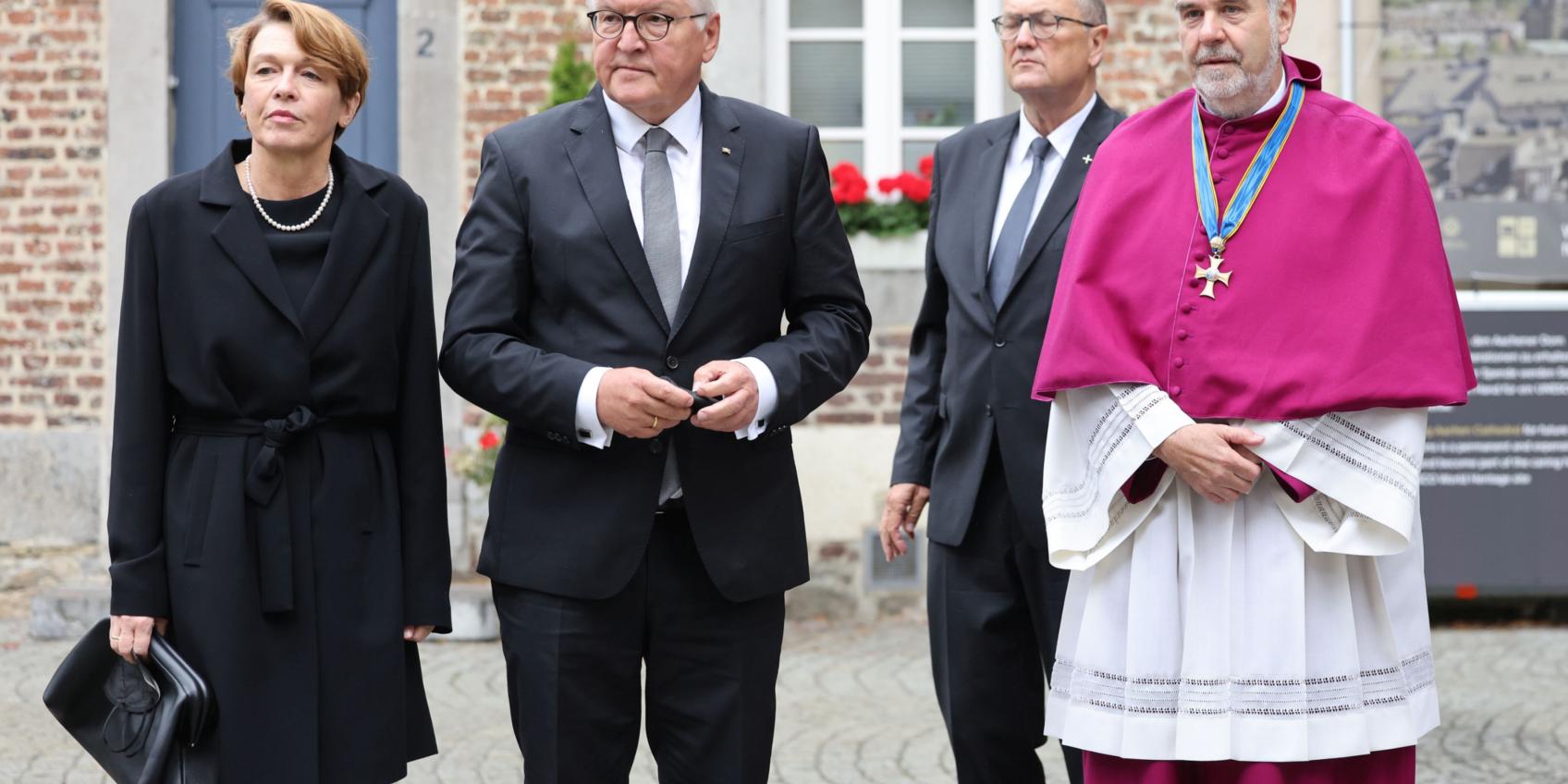 Frank-Walter Steinmeier und Elke Büdenbender (c) Bistum Aachen - Andreas Steindl