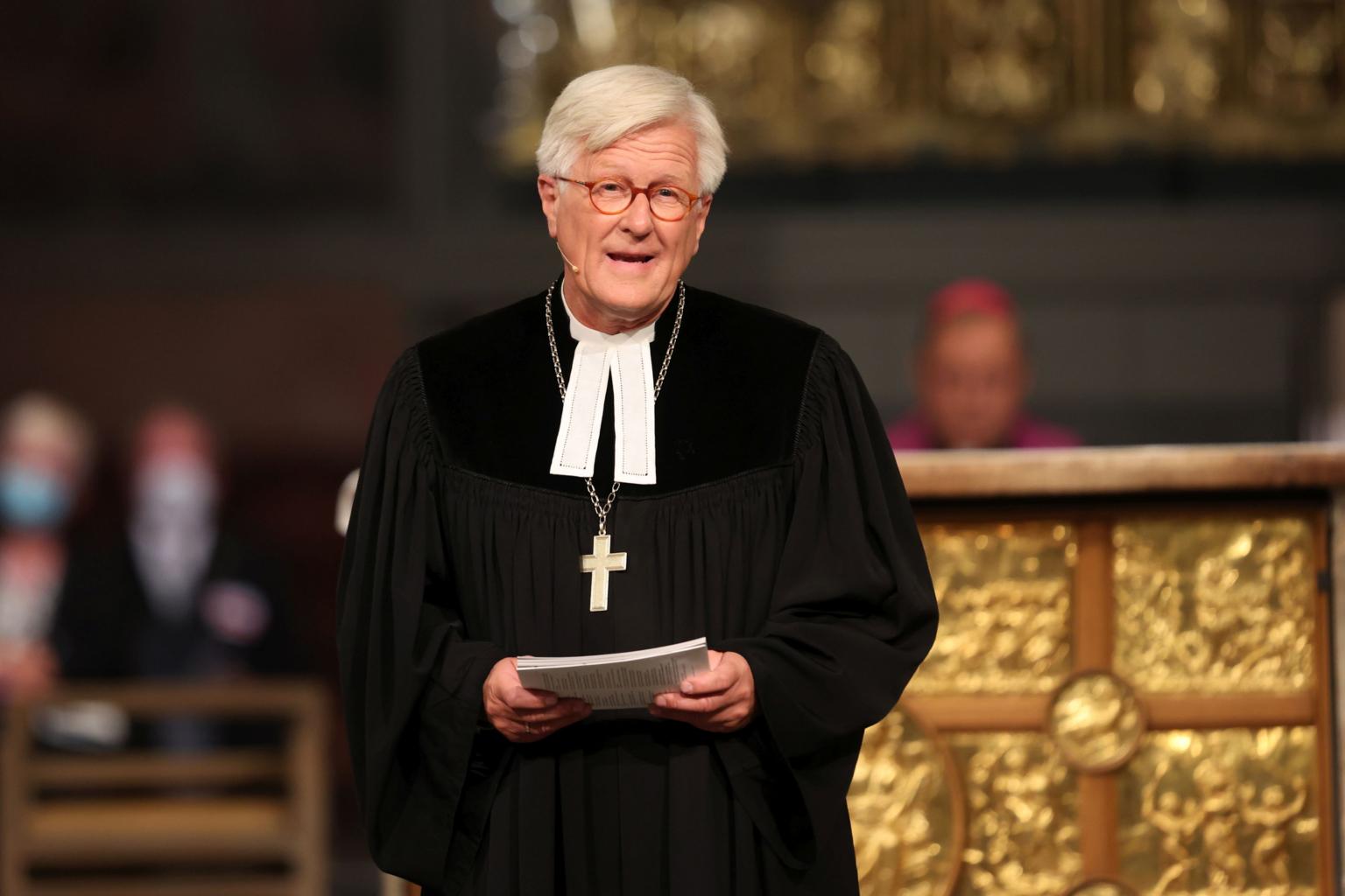 Landesbischof Heinrich Bedford-Strohm bei der Predigt (c) Bistum Aachen - Andreas Steindl