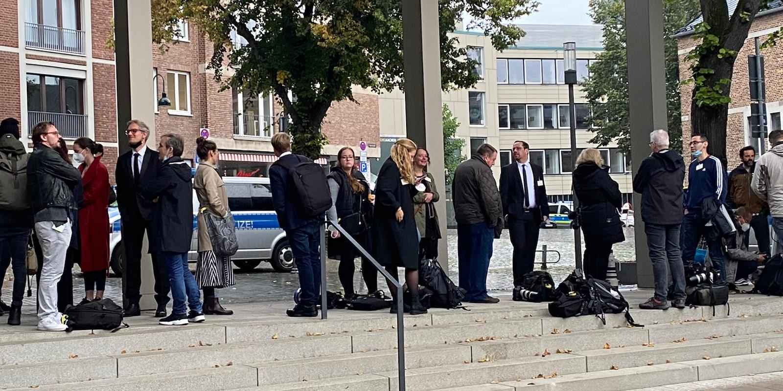 Die Presse wartet (c) Bistum Aachen - Marliese Kalthoff