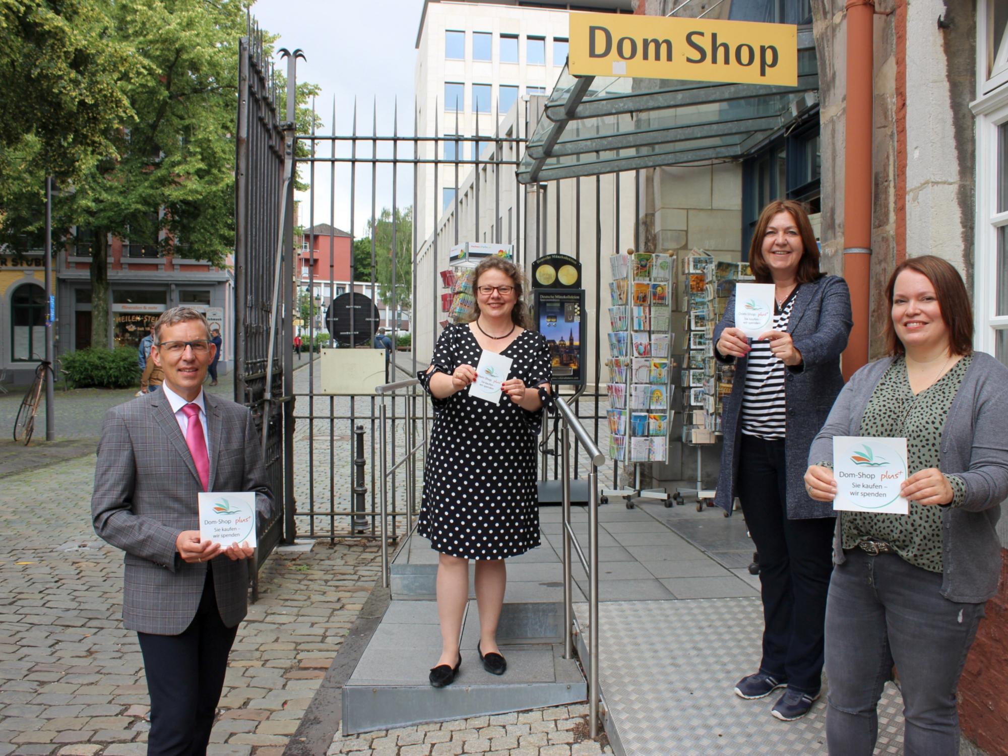 Hoffen auf viele Unterstützer: Dr. Thomas Ervens (v.l.), Angela Mispagel, Heike Ortmanns und Nina Bursche.