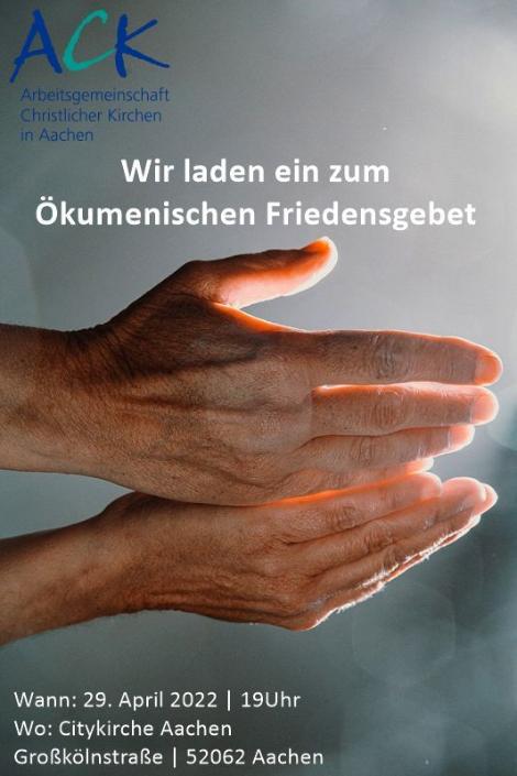 ACK_Ökumenisches Friedensgebet_Flyer.png (c) ACK Aachen