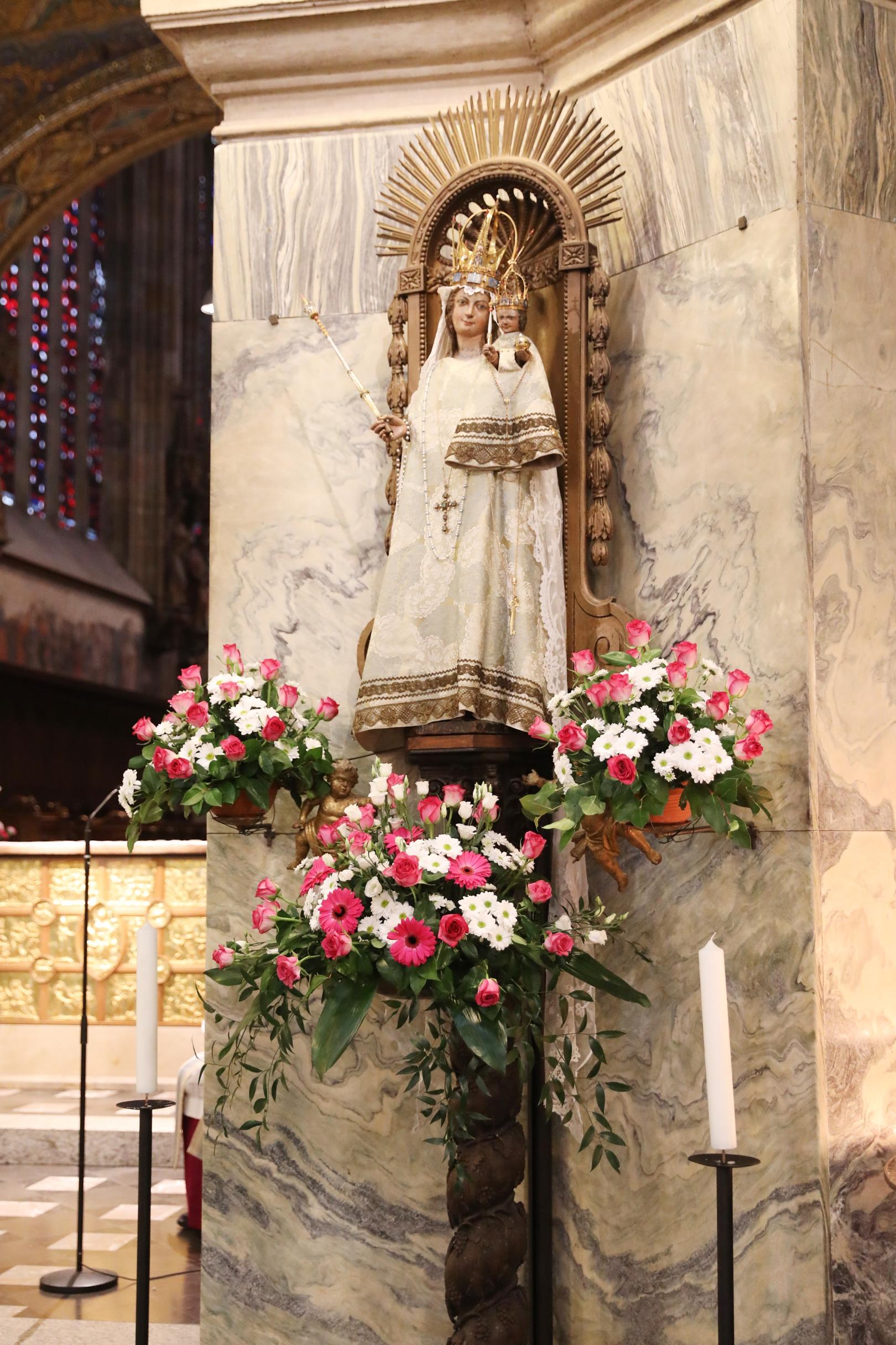 Gnadenbild im Aachener Dom (c) Bistum Aachen / Andreas Steindl