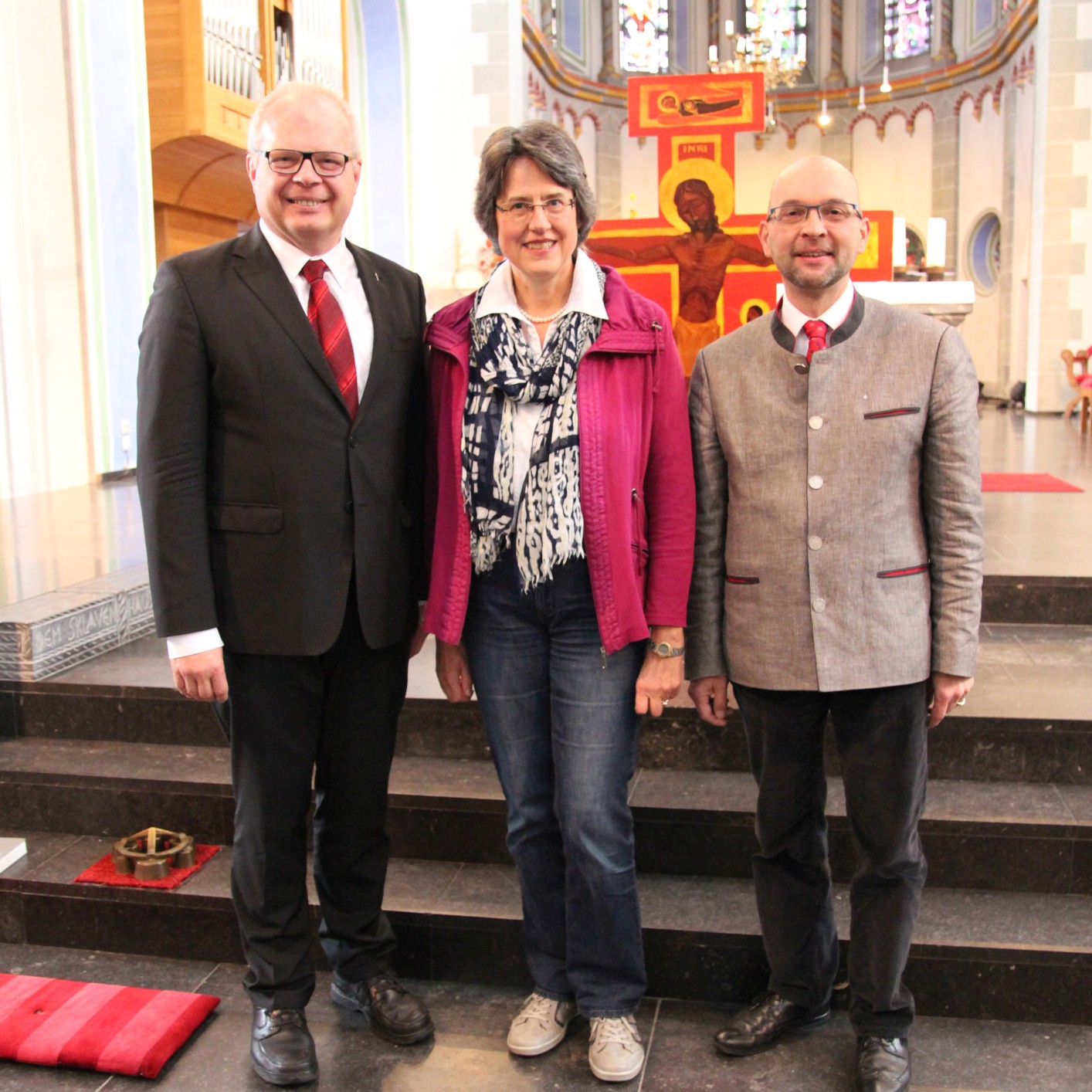 Stehen für das gute Miteinander in der ACK: Andreas Mauritz, Birgit Schindler und Armin Drack.