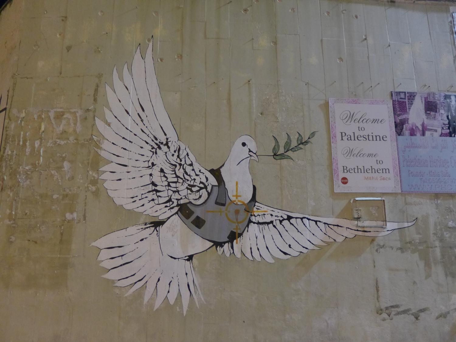 Frieden / Banksy (Streetart)