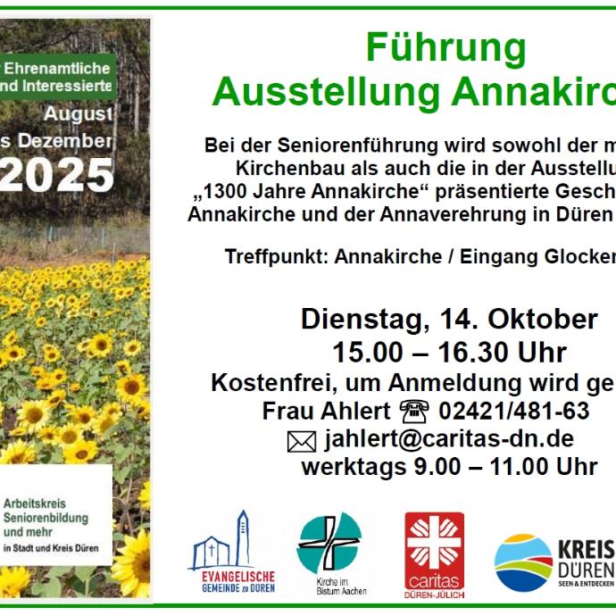 Führung durch die Ausstellung