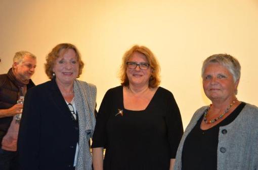 v.l.n.r. Grüne Brürgermeisterin Hilde Scheidt, Integrationsbeauftragte der Stadt Aachen Heidi Ernst, Merete Menze, Kreisgruppen Geschäftsführerin des Paritätischen NRW