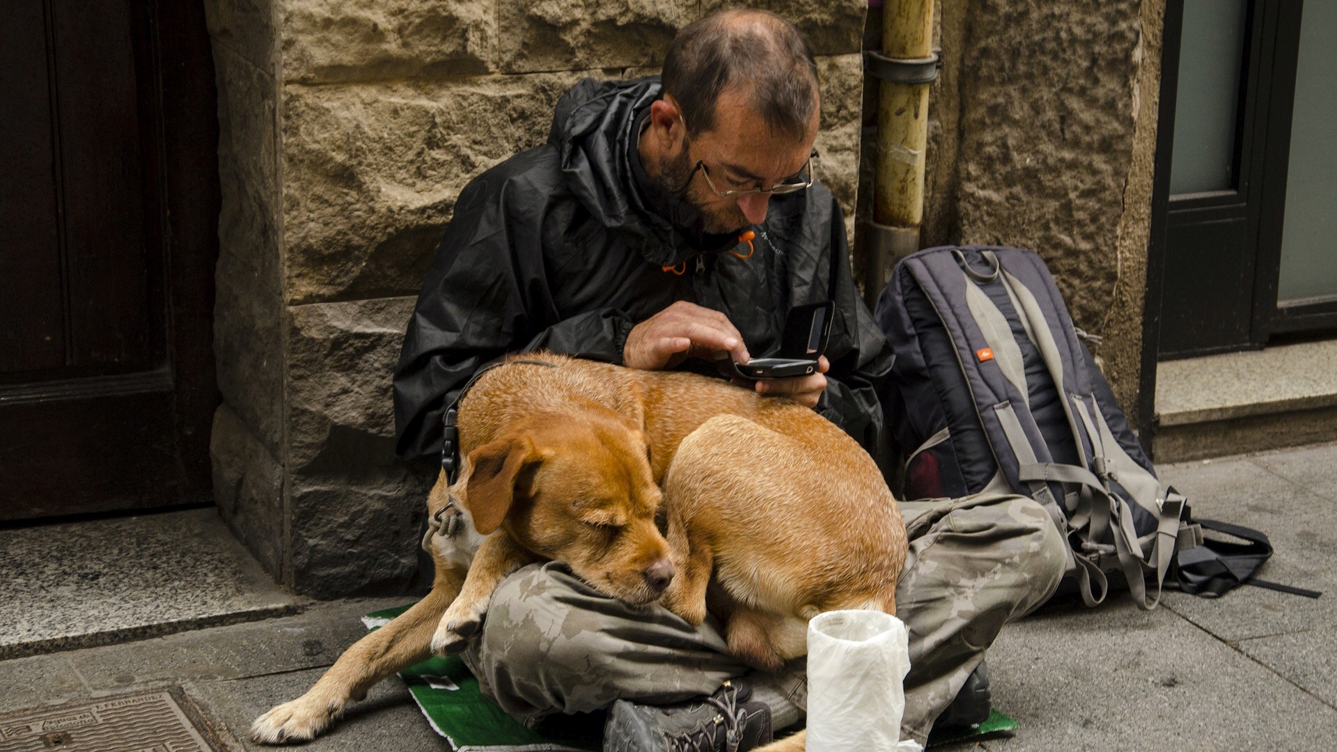 Obdachlos Nachricht (c) www.pixabay.com