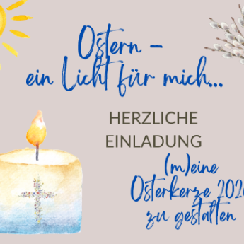 Osterkerze gestalten Stolberg