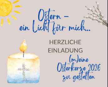 Osterkerze gestalten Stolberg