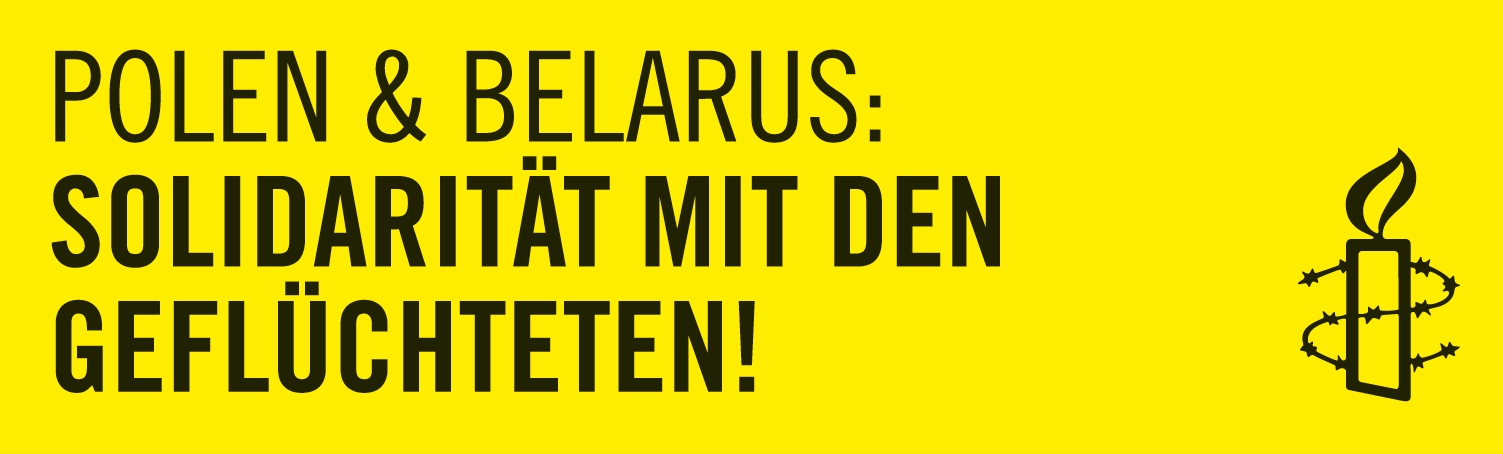 Solidarität mit Belarus (c) Save-me-Kampagne / Amnesty International