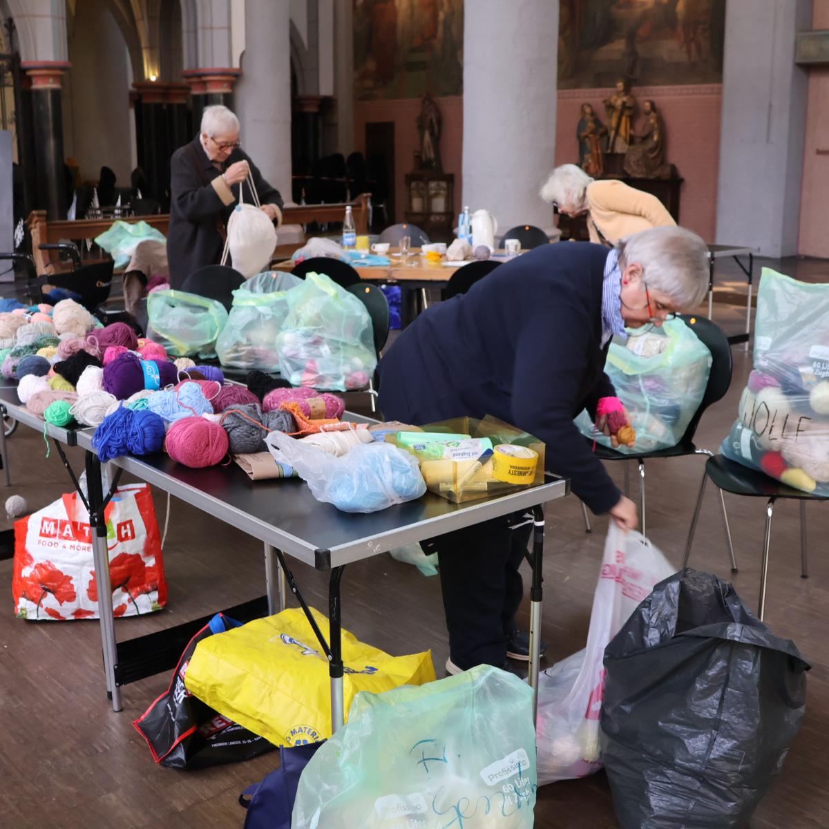 Wollsammlung